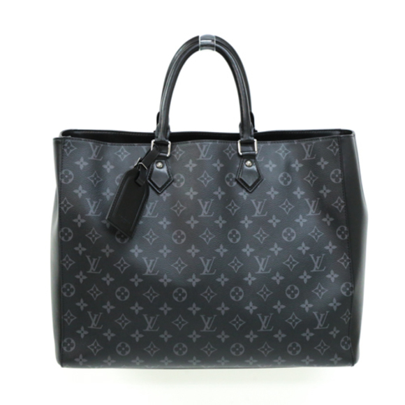 Louis Vuitton Sac Black Tote Grand Bag Business - Picture 1 of 14